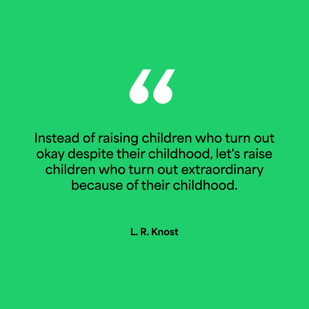 parenthesis_cc's tweet image. Have you heard of @LRKnost ? Her books are a must-read for anyone interested in nurturing emotional connections with kids. We highly recommend!