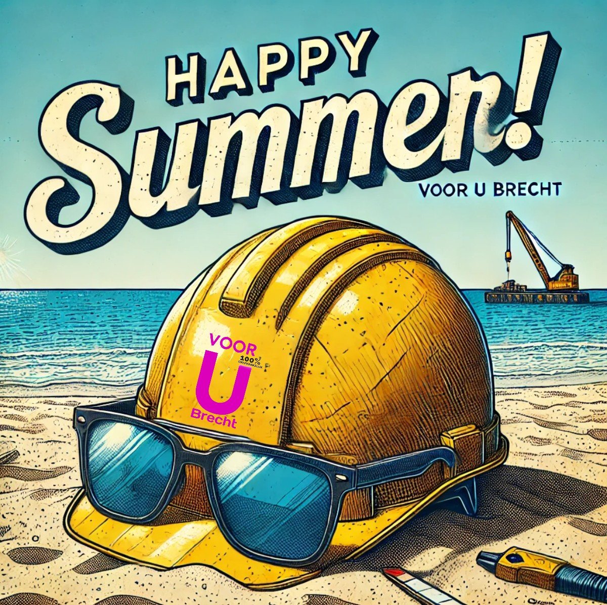 PeterdeBoever66's tweet photo. Wij wensen de bouwsector een welverdiend bouwverlof. Geniet van de rust, laad uw batterijen op en kom verfrist terug. Fijne vakantie! 🩷 https://t.co/6aKPdtYfeS