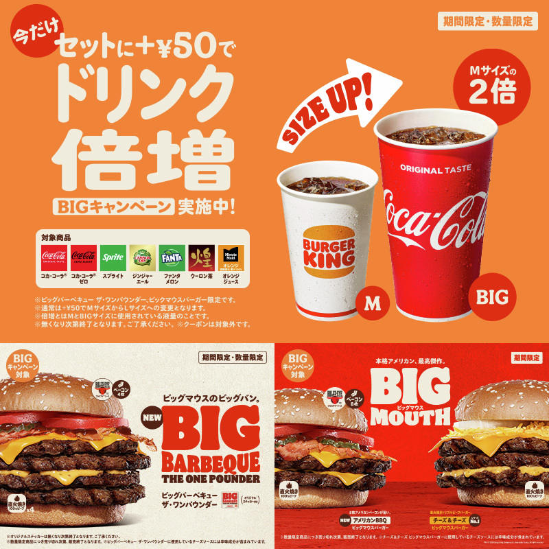BIGキャンペーン本日から！／ 今だけ『ビッグバーベキュー ザ・ワン