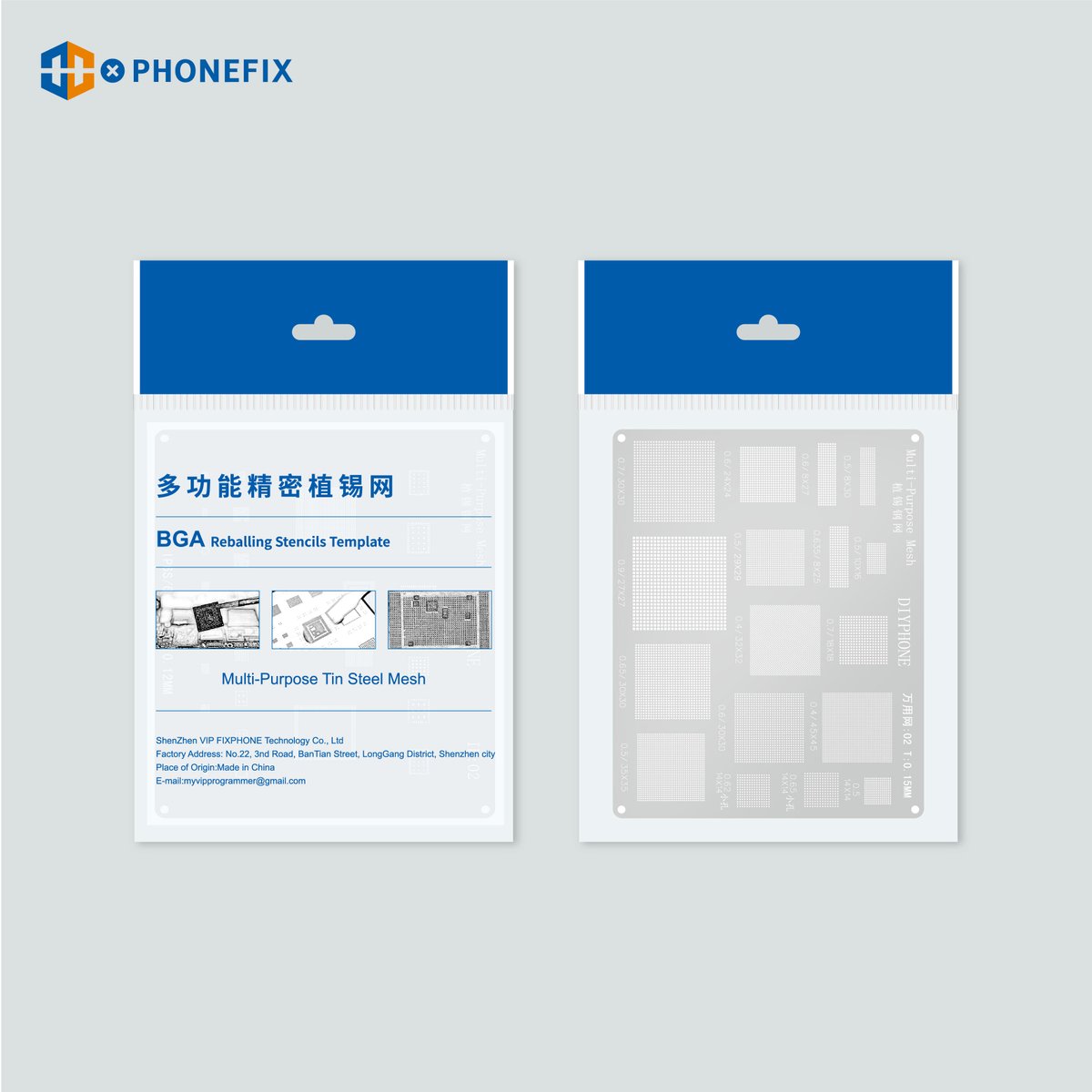 vipfixiphone's tweet image. 0.3 0.35 0.4 0.5mm #BGA #Reballing #Stencil Square Hole Direct Heating for Phone CPU IC Chips BGA Template Planting Tin Steel Mesh

#mobilephonerepair 
#phonefix 
#diyfixtool