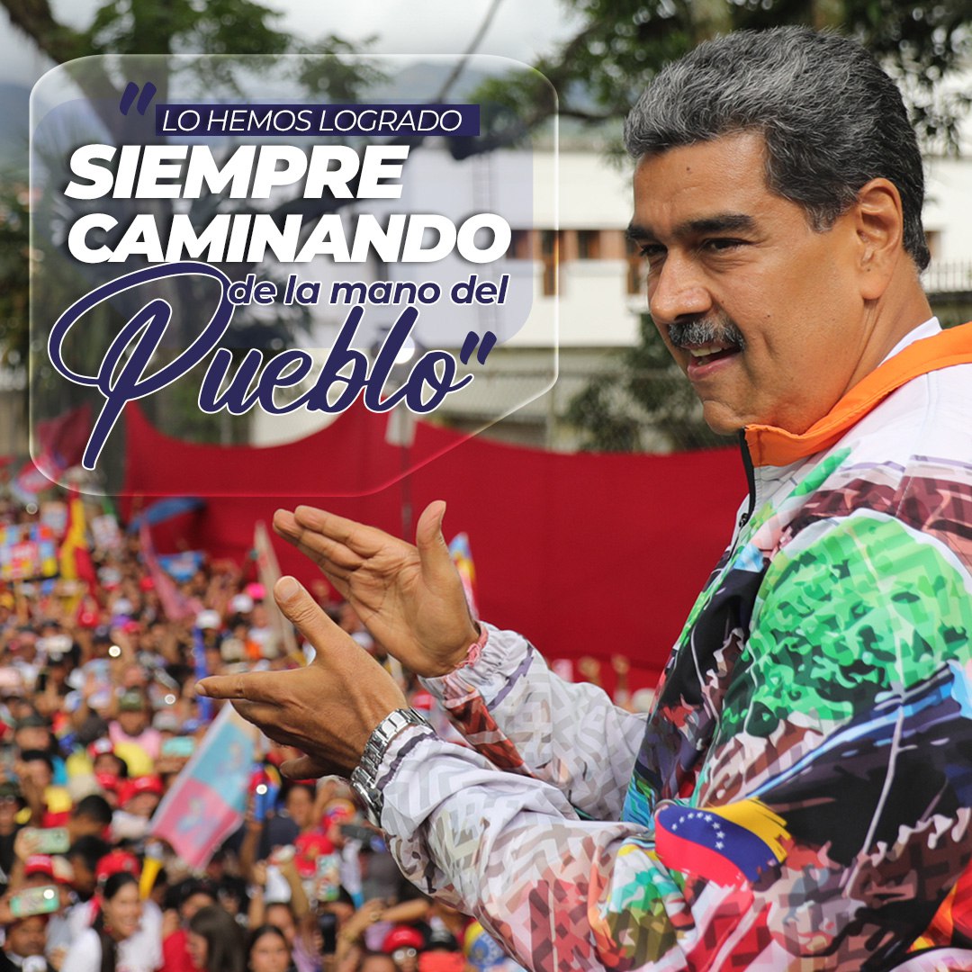 Caminar de la mano del pueblo siempre ha sido nuestra filosofía. Nos hemos comprometido a escuchar y entender las necesidades de cada venezolano y juntos hemos trabajado para lograr  cambios significativos en nuestra Patria. 
¡Qué viva el #pueblo!

#KeLacreoLaPoesía #11Jul