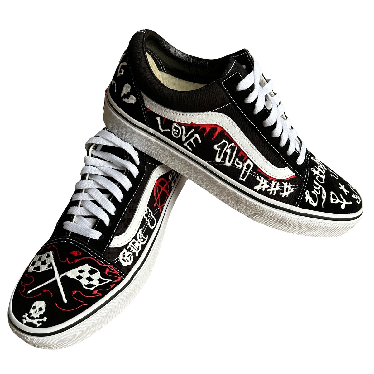 Custom Lil Peep Vans Lil Peep Vans - Etsy main image 4