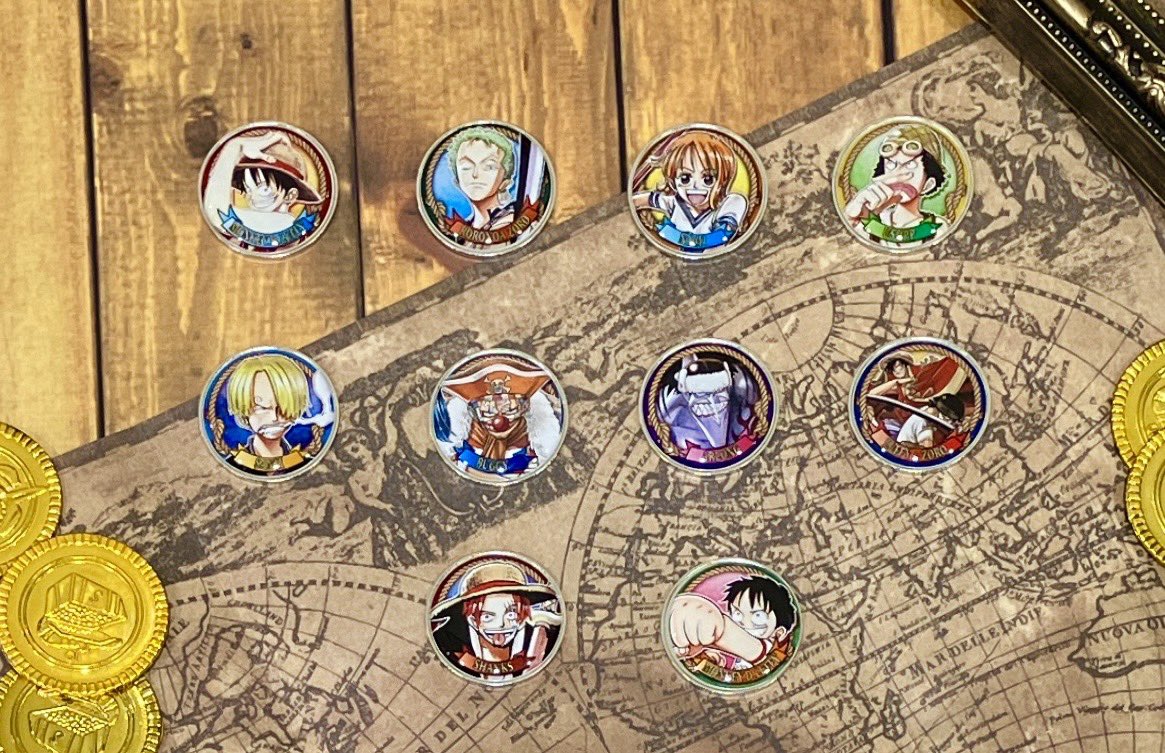 新商品】原画商品 『ONE PIECE』コレクションメダル第1弾 (全10種