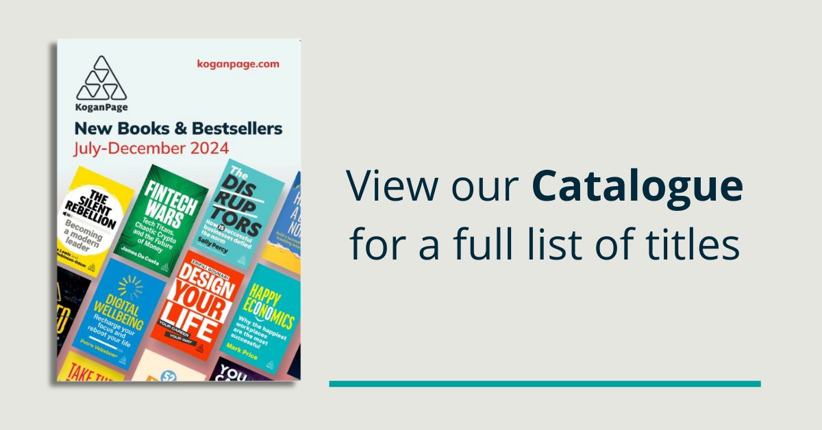 Looking for your next read?

Check out our catalogue and discover upcoming and bestselling books on topics such as #HRAnalytics, #LAndD and #HRM in the workplace: bit.ly/3OvSawz