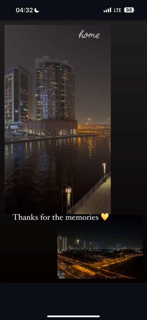 The end of an incredible chapter. 
Mae alsalama, Dubai 👋🏼🤍🇦🇪