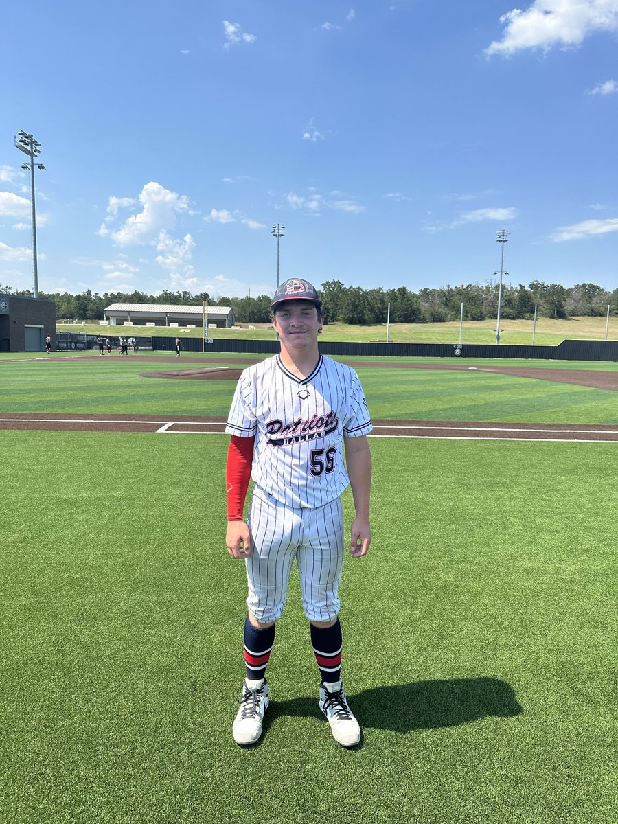 FiveToolTexas's tweet photo. F: @DallasPatriots 15U Diaz 12, NDBA Smiga 9
PoG: @Timhill1132 3-3, 2 3B, RBI
Notables: Grant Delke 2-2, 2B, 3 RBI, BB
Tyler Radney 2-2, 3R, BB, 3 SB https://t.co/cm6xM3mXI7