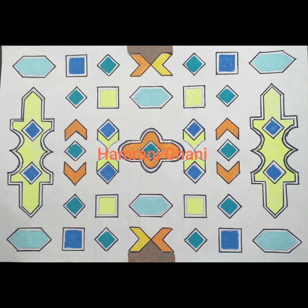 Ma création art abstrait digital