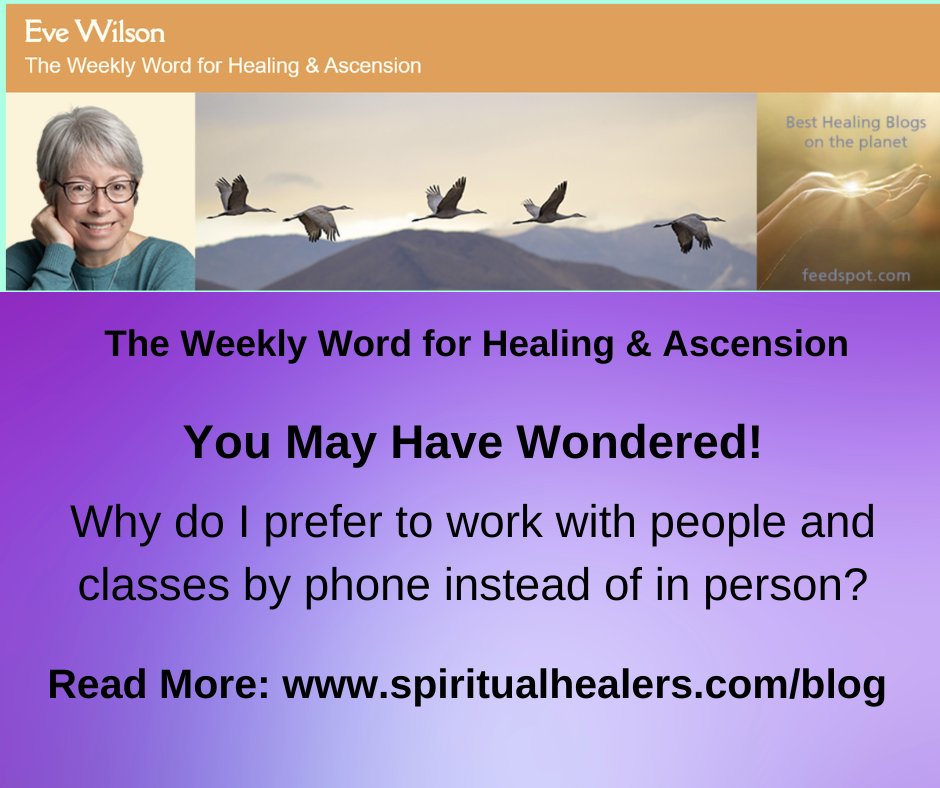 healereve8's tweet photo. "Always ‘Spot On’ with what I need this week!" - The Weekly Word for Healing &amp; Ascension #ascension #healing #evewilson #weeklyword https://t.co/QVJ97b9XKe https://t.co/sz7CAQHedS