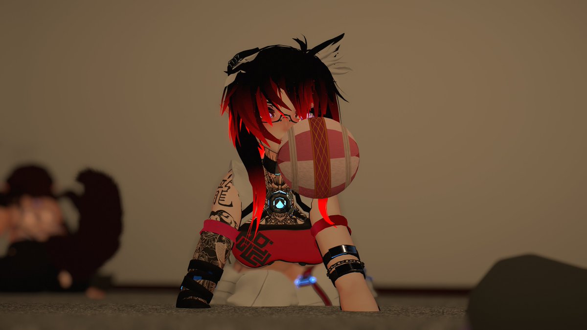 My ball! but you can throw it if you can get it from me!

I had a petplay day with @izzarellavr and @AquashiroVR a while back it was nice.