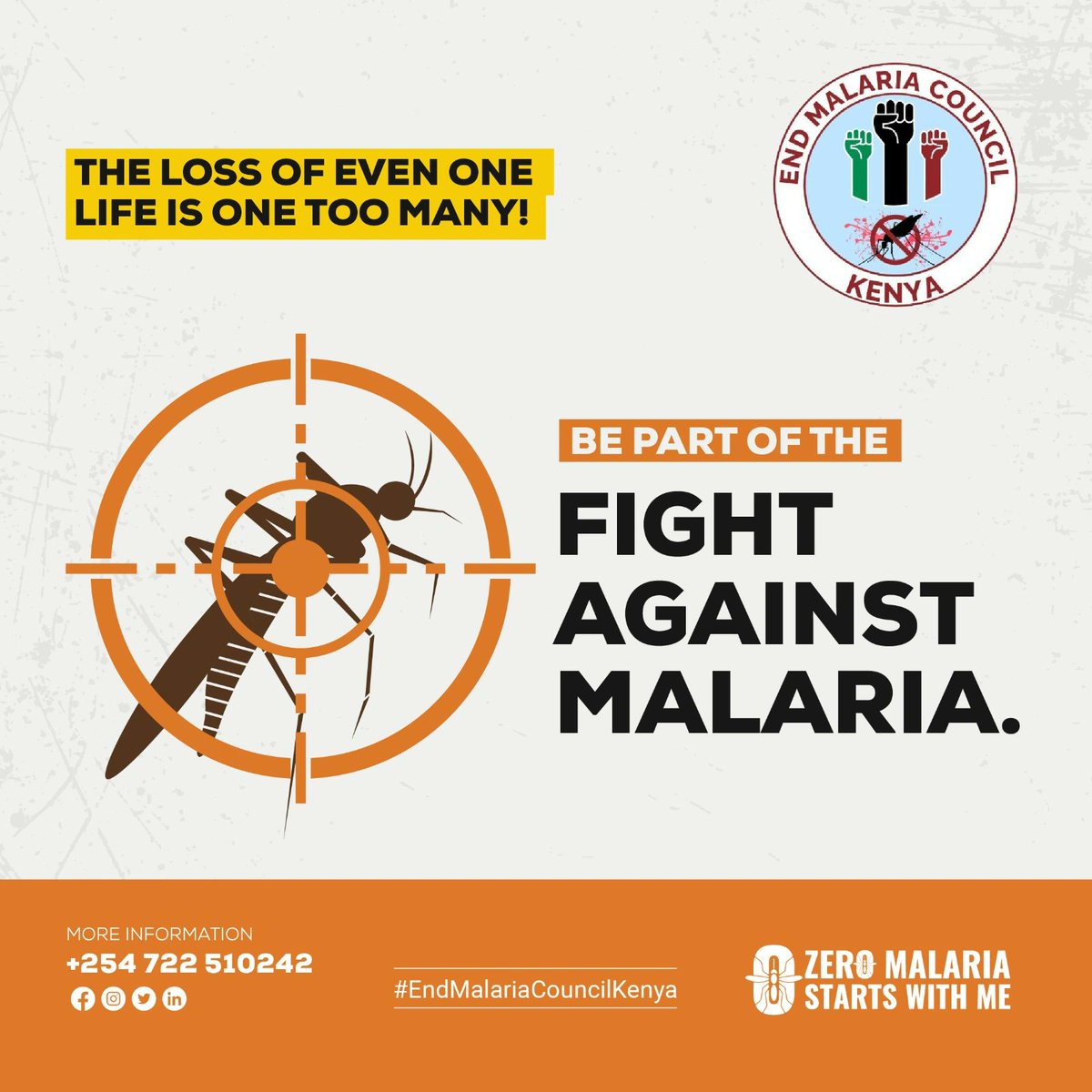 EndMalariaKenya's tweet photo. Every year, malaria steals 10,700 Kenyans away from their loved ones. By investing in community-led solutions, we can empower Kenyans to take charge of their health and build a future free from malaria.
#EndMalaria 
#ZeroMalariaStartsWithMe 
#AccelerateTheFight
#MalizaMalaria https://t.co/DyhljDqH4e