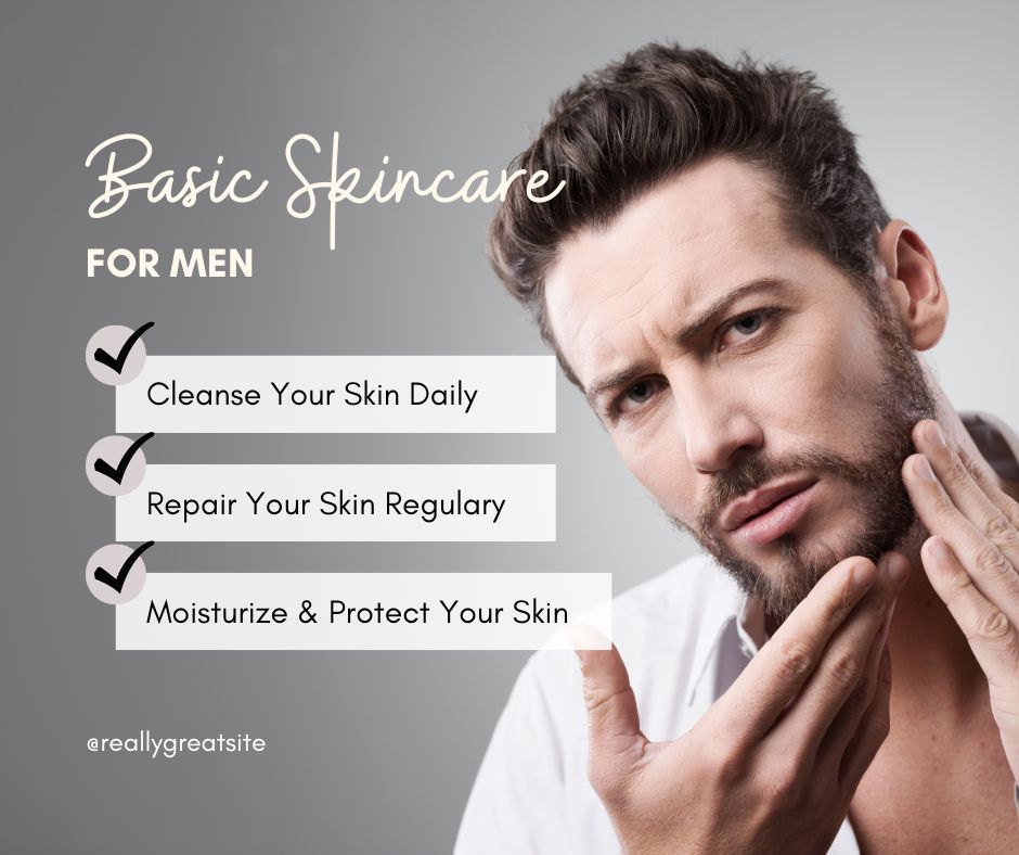 Here are the basic skin care for men #blissfulskin#skincarejourney#skincareproducts#skincareroutine #skincare 

Check out: buff.ly/3zM96Ld