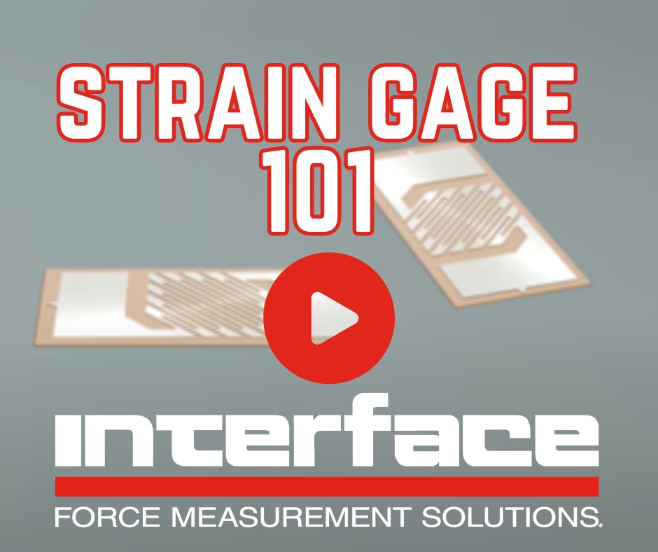 loadcells's tweet image. A strain gage is a sensor that varies its resistance as it is stretched or compressed. A #straingage is at the heart and soul of every load cell. Interface load cells use proprietary strain gages.  bit.ly/4eVqwFp

#InterfaceProducts #LoadCell101 #loadcell #sensor