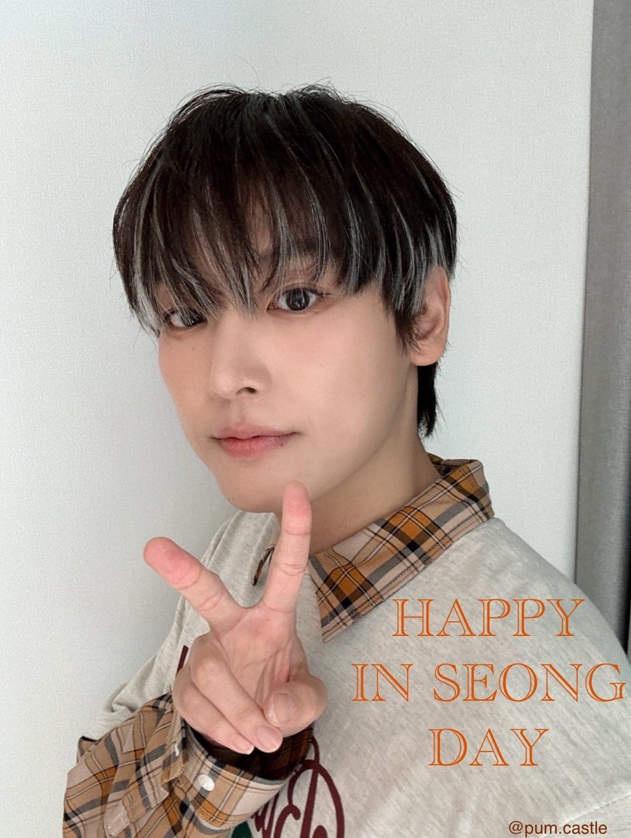 생일 축하해🎉 
행복한 한 해가 되길 바래요
❤️💛💜💚💙

#SF9
#happyinseongday
#INSEONG 
#インソン