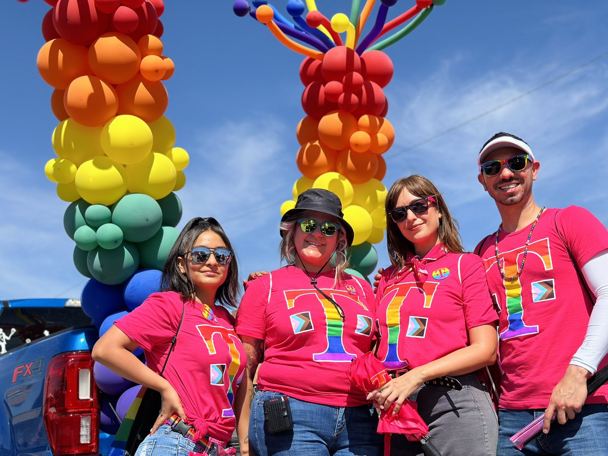 dchavar's tweet image. Celebrating love, diversity, and inclusion at the El Paso Sun City Pride Parade! 🏳️‍🌈 #Pride2024 #LoveIsLove #UNLIMITEDPRIDE #TMOBILE