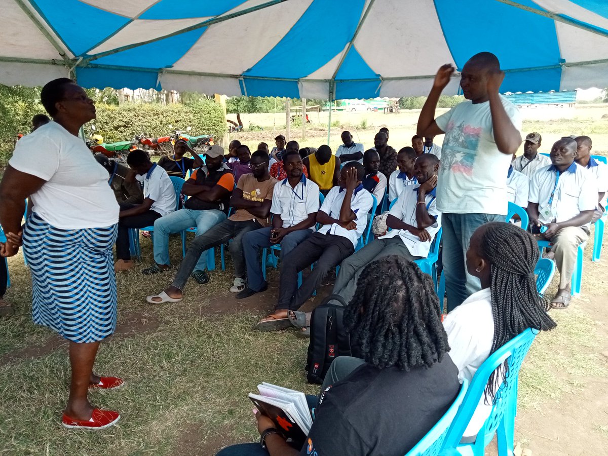 Sustainable Rural Initiatives (SRI) (@rural_sri4739) on Twitter photo Jointly, SRI and <a href="/kmetkenya/">K-MET Kenya</a> continues to engage different actors in the community on GBV issues.
Had an insightful GBV male engagement session with Okana Boda Boda group in Kadibo Sub-County.
We delved into GBV detection, prevention and response to early warning. Jointly, SRI and <a href="/kmetkenya/">K-MET Kenya</a> continues to engage different actors in the community on GBV issues.
Had an insightful GBV male engagement session with Okana Boda Boda group in Kadibo Sub-County.
We delved into GBV detection, prevention and response to early warning.