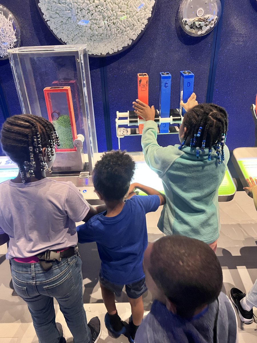 Another great day of exploration during Summer Bridge. Falcons Day at the Museum. #werisetosoar