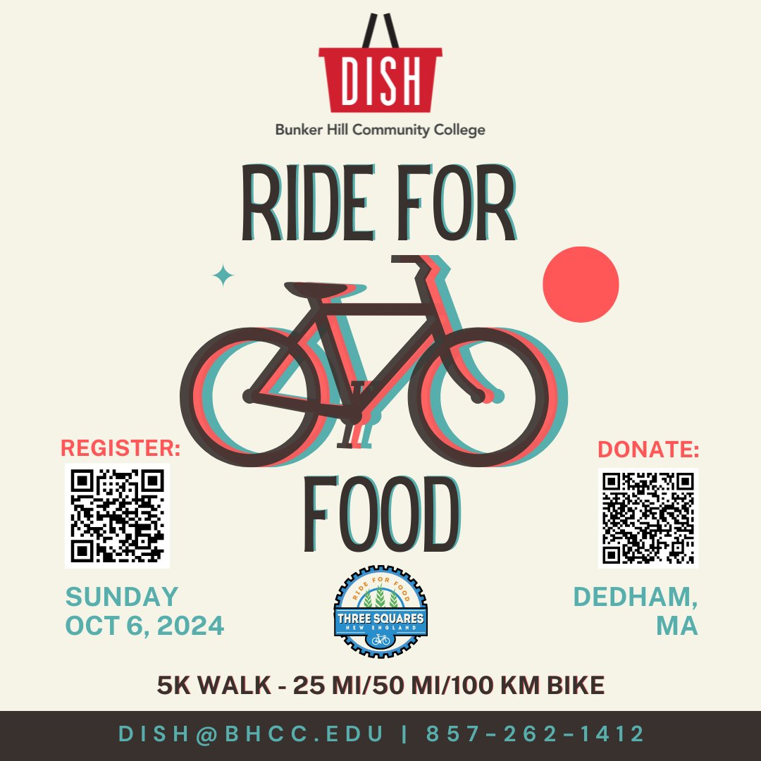 DISH Food Pantry (@bhccdish) on Twitter photo DISH is very excited to announce our participation in the 13th annual <a href="/RideForFood/">Three Squares N.E.</a> fundraiser! This important event raises critical funds to fight hunger in Massachusetts. 🚲Join our team or donate to support us! #rideforfood DISH is very excited to announce our participation in the 13th annual <a href="/RideForFood/">Three Squares N.E.</a> fundraiser! This important event raises critical funds to fight hunger in Massachusetts. 🚲Join our team or donate to support us! #rideforfood