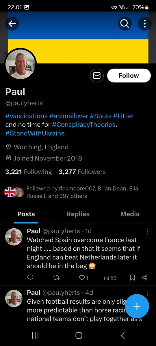 RayMairead's tweet image. #NaziUkraine AND poison under the guise of vaccinations, nearly a full house, all he needs is a pro Israel/Palestinian post and it's a full house.
F*** off.