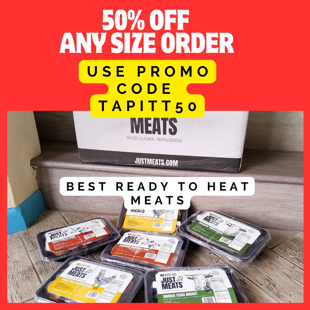 momknowsbest15's tweet image. 50% off any size order at Just Meats! Use coupon code TAPITT50
~ get.aspr.app/SHg6h
#justmeats #justmeatscoupon #meatdelivery #meatbox #mealprep