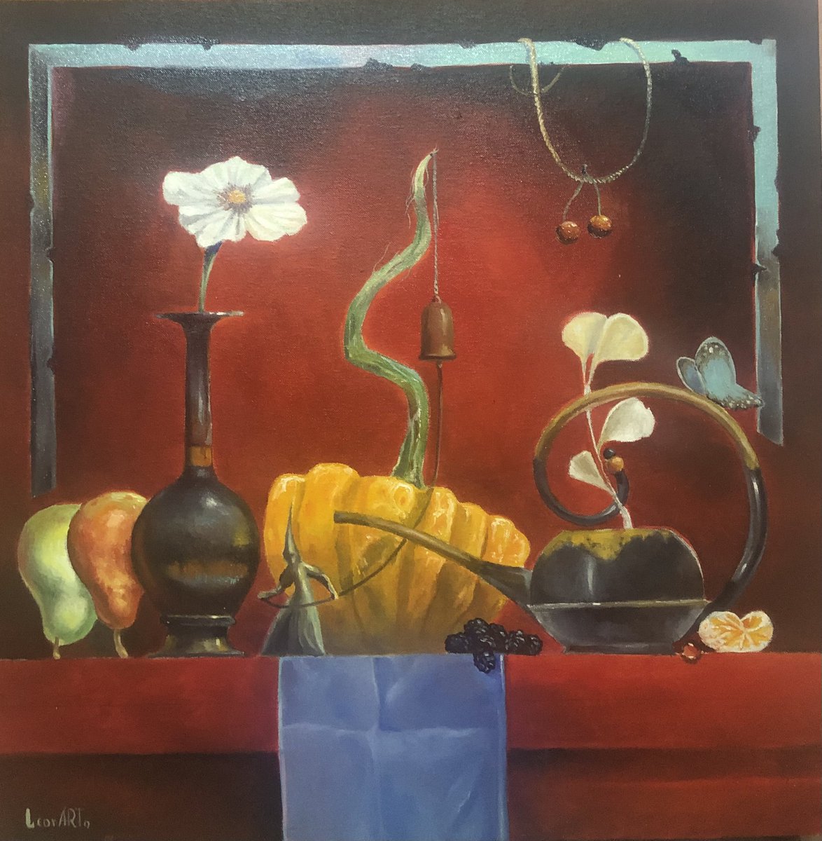 ❤️🖤❤️
oil, canvas
50/50 cm

💲for sale
#art #artwork #artgallery #artist #artcollector #relism #artworld #stilllife #surrealism #oil #oilpainting #oilpaintings #sale #artsale #fineart #artshopping #artshop #originalart #decorative #red #redart  #ArtXel