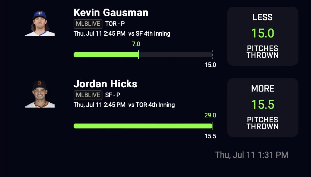 DSDPicks's tweet image. Up 11 units today already in the discord. ALL FREE PLAYS. JOIN NOW!!! 

DISCORD ➡️➡️➡️ discord.gg/mqeuZSyFfb

PREMIUM ➡️➡️➡️ whop.com/checkout/plan_…

#PrizePicks #mlb #potd #bet #SportsGambling #sportsbetting #win #nuke #bettingpicks #win #over #under #cash #skenes #bets #wins