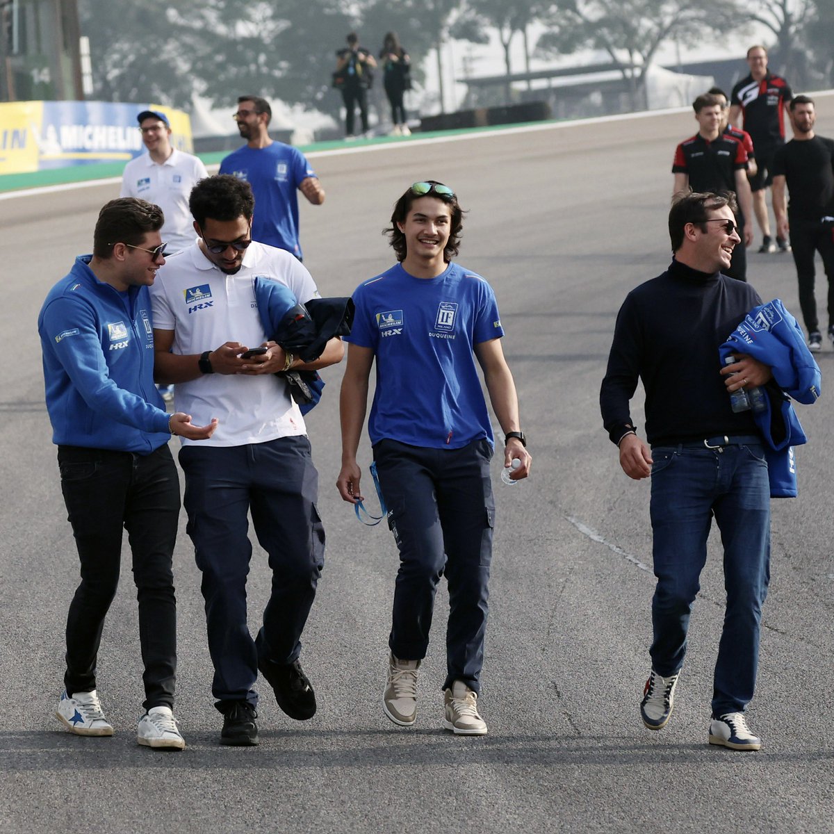 Isotta Fraschini Duqueine (@ifduqueine) on Twitter photo 👣 Today our team discovered the <a href="/InterlagosTrack/">Autódromo Interlagos</a> by foot!
🏎 4.3km to run
↩️ 15 curves
📈 several ups and downs
Our drivers are ready, and you?
#IsottaFraschiniDuqueine #WEC #6HSaoPaulo 👣 Today our team discovered the <a href="/InterlagosTrack/">Autódromo Interlagos</a> by foot!
🏎 4.3km to run
↩️ 15 curves
📈 several ups and downs
Our drivers are ready, and you?
#IsottaFraschiniDuqueine #WEC #6HSaoPaulo