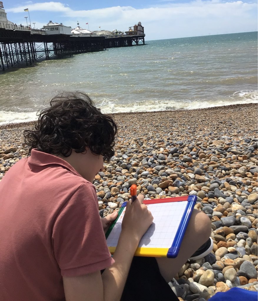 ValleyAddington's tweet photo. Elizabeth class enjoyed a fantastic day out in Brighton, spending time on the beach and then social time on the pier #WhereSpecialHappens https://t.co/qHZBENRdpR