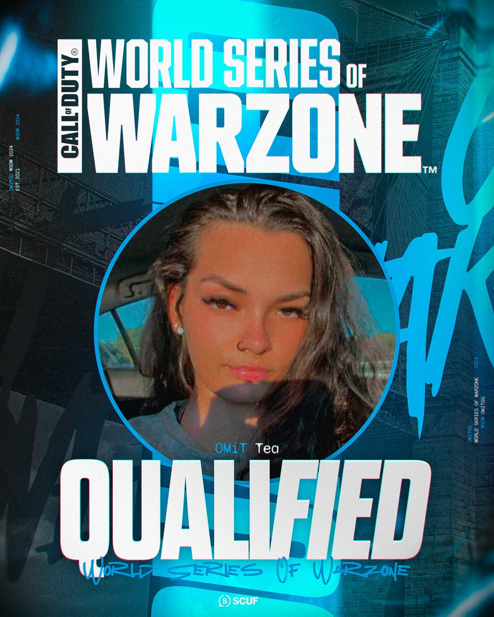 She did it! <a href="/Taijahxo/">Tea</a> is officially the only woman to qualify for World Series of Warzone this year 🫡

Extremely proud to call her one of our own🫶

#OMiTakeover