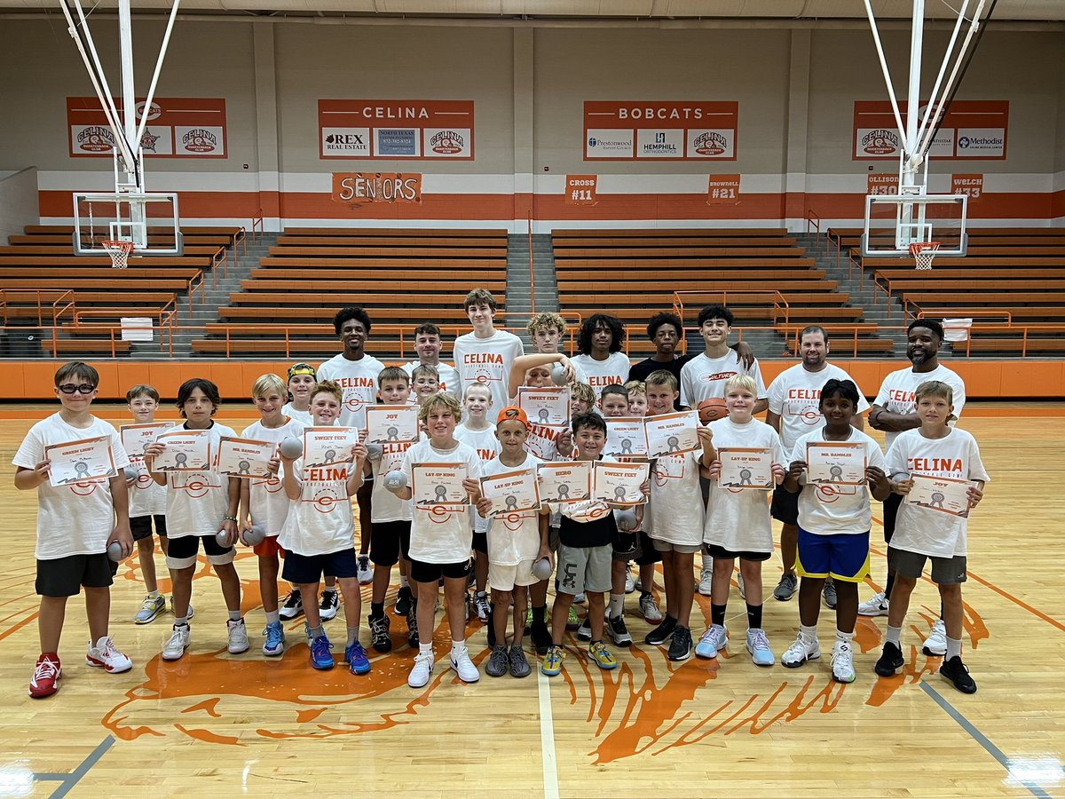 Had a great week of basketball camp here in Celina. The culture is growing! Can’t wait to do it again next week.