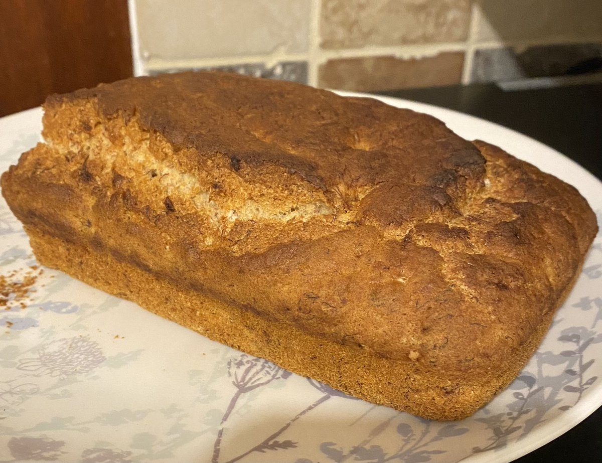 Made banana bread before work #pku