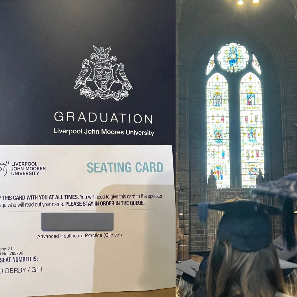 Proud of myself today. Graduated (finally) with distinction in my MSc in Advanced Clinical Practice at the beautiful <a href="/LivCathedral/">Liverpool Cathedral</a>. Grateful for the support from my family, friends, amazing colleagues and to <a href="/WUTHstaff/">WUTH Staff</a> for the opportunity.