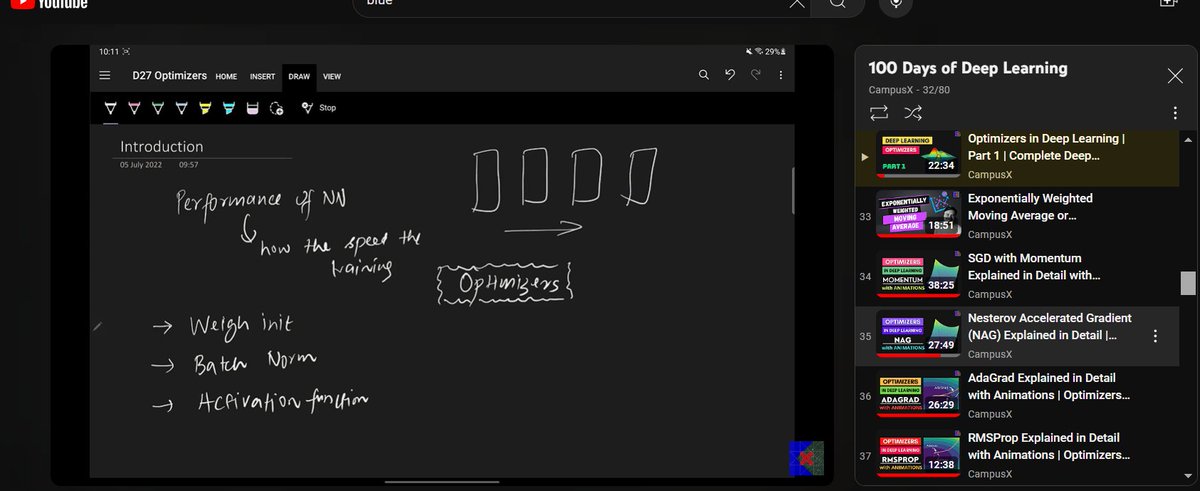 helllo0452's tweet photo. Today i studied about different optimization techniques like momentum,BGD,MBGD,SGD,RMSprop,adam's etc via a campusX.#LSPPD41 #60DaysOfLearning2024 #LearningWithLeapfrog
@lftechnology https://t.co/6mA79FYltx