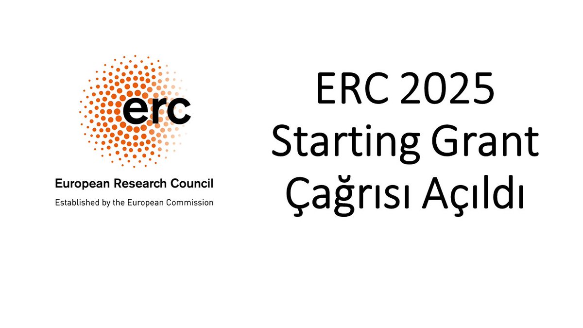 UfukAvrupa_TR's tweet photo. 🚨 ERC 2025 Starting Grant Çağrısı Açıldı!

📆 Son Başvuru Tarihi: 15 Ekim 2024
📃 Fonlanacak Proje Sayısı: 483
💰 Bütçe: 1,5 Milyon - 2,5 Milyon Avro

Çağrı detayları ve EBAG fırsatı için sayfamızı ziyaret edebilirsiniz ⤵

https://t.co/Z7SqJnv9AG https://t.co/dJ7cpyoYKy