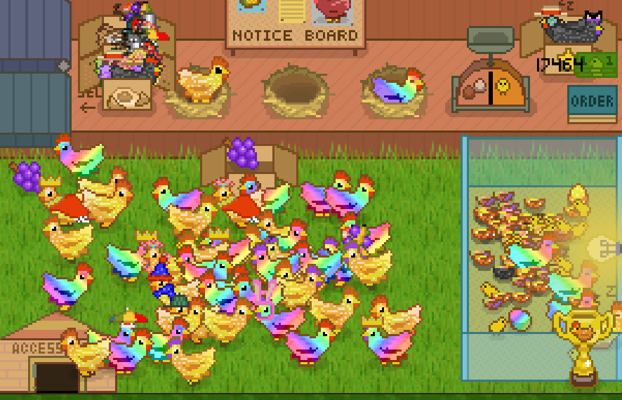 Stages of chicken madness <a href="/wavingwalrus/">Waving Walrus Games</a> :)