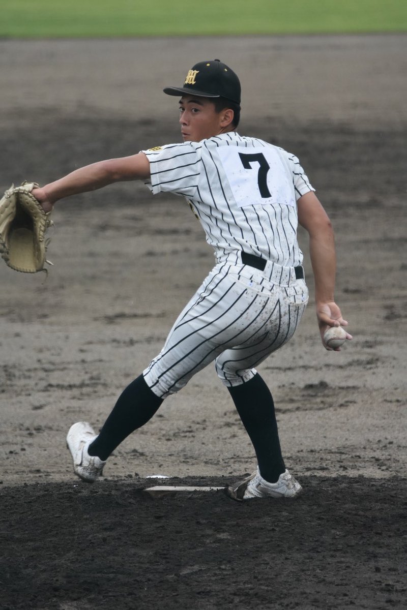 am738738's tweet image. 田中唯士くん（明桜3年）
対金農戦でナイスピッチング⚾️
24.7.10🏟️八橋