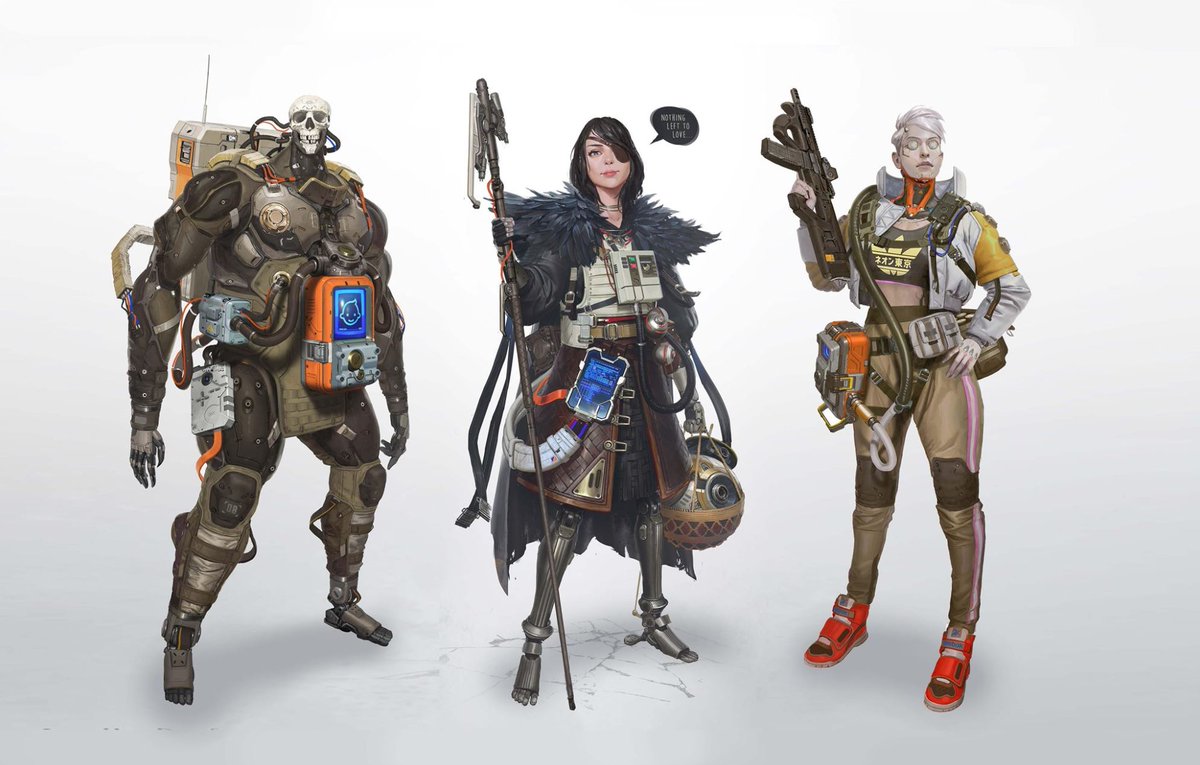Hi #PortfolioDay! I'm a senior character concept artist in the video game industry. 👋 

artstation.com/jude_smith