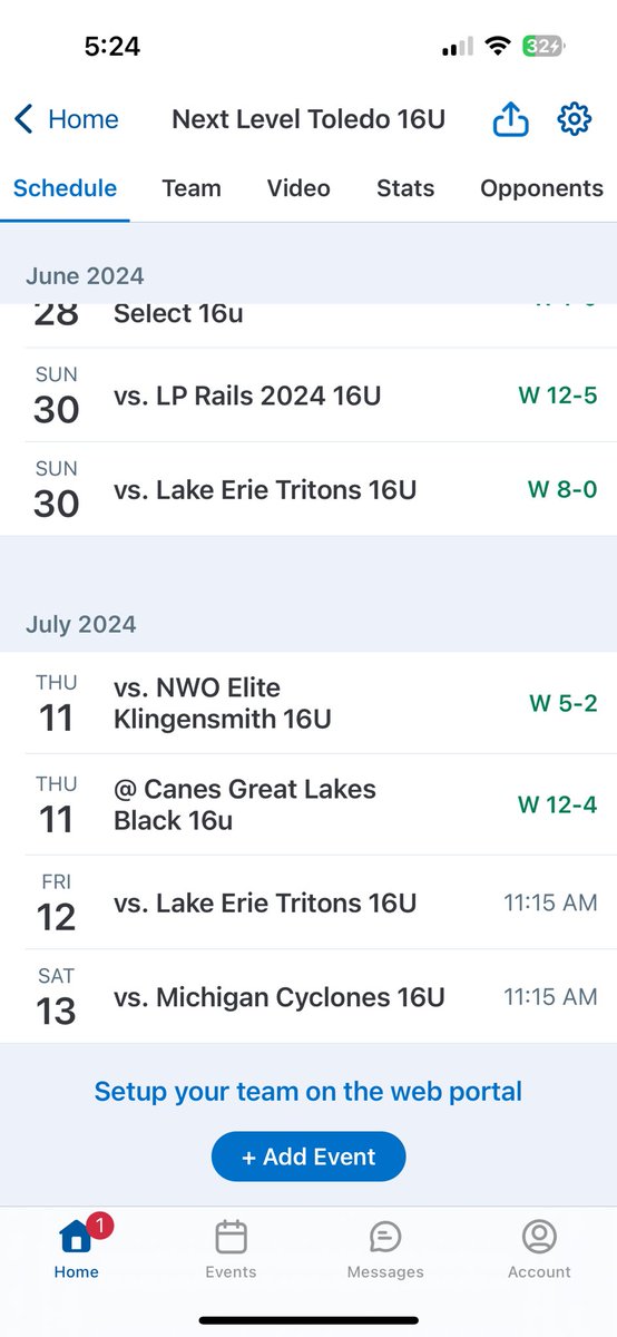 NextLevel18U's tweet photo. Big day today starting the PBR Underclassman Championship 2-0! Great wins today boys! Back on the field tomorrow at 11:15 am. Let’s keep it rolling! @PrepBaseOHScout @PBRTournaments https://t.co/ERnPDaOVkU