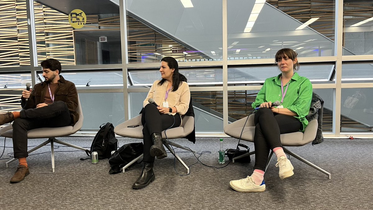 Ximena Sotomayor, miembro de la Junta Directiva de ASOCINDE, hoy moderó un espacio sobre coproducción con Canadá en el <a href="/BAM_Bogota/">Bogotá Audiovisual Market</a> junto a Jorge Thielen Armand de ‘La Faena Films’ y Sara Blake de ‘Ceroma Films’