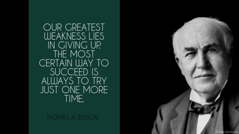 RichardVBattle's tweet photo. #thomasaedison, #neverquit, #tryagain, #success, #commonsense, #writerslift, #books, #bookbub, #authorslife,#navigatinglifesjourney https://t.co/KWpvcLNi5a