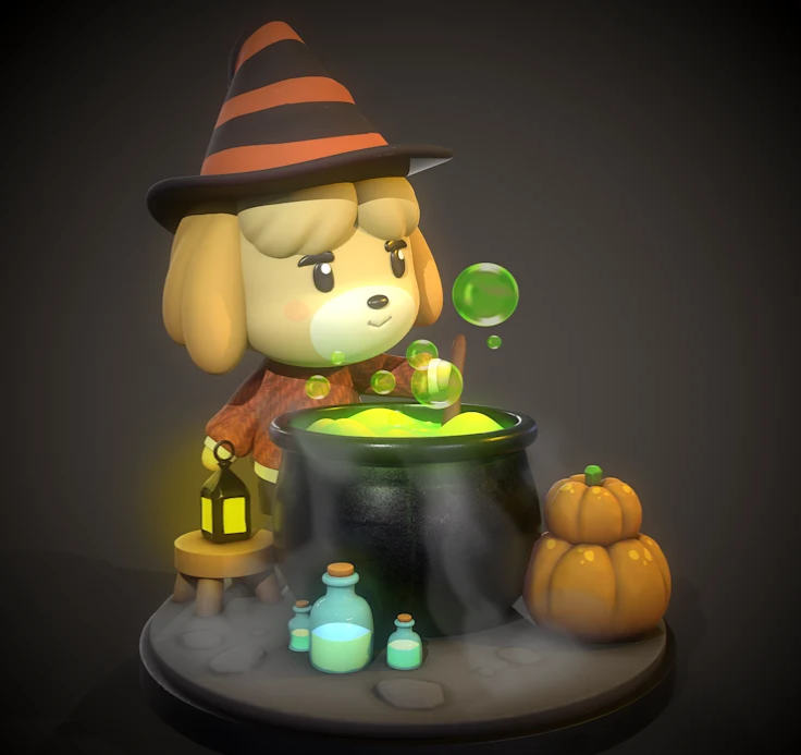 RebeccaDkelley's tweet photo. 🎨 Commissions Open! 🎨
Custom 3D characters like this witch dog! 🧙♀️✨
📩 Order:
DM your idea
Finalize concept
Get updates
Limited slots!
#3DArt #3DModeling #CharacterDesign #CustomCommissions #WitchDog #HalloweenArt #DigitalSculpting #3DArtist #ArtCommission https://t.co/RszQ0S2iLk