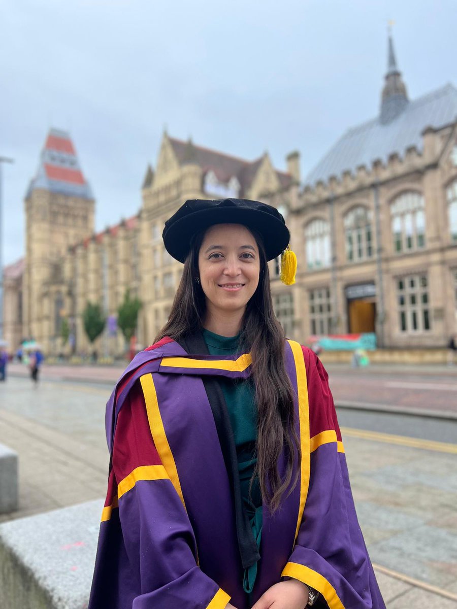 Kim Lauper ☮️🕊️ (@k_lauper) on Twitter photo I finally had the chance to wear this indescribable gown! 🎓
After some delays due to Covid, a baby 👶, and clinical work, I have graduated with a PhD in Epidemiology from <a href="/FBMH_UoM/">UoM Biology, Medicine and Health</a>! <a href="/OfficialUoM/">The University of Manchester</a> 🎉 I finally had the chance to wear this indescribable gown! 🎓
After some delays due to Covid, a baby 👶, and clinical work, I have graduated with a PhD in Epidemiology from <a href="/FBMH_UoM/">UoM Biology, Medicine and Health</a>! <a href="/OfficialUoM/">The University of Manchester</a> 🎉