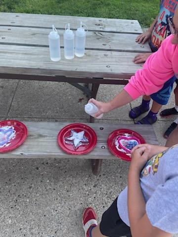TMBElementary's tweet image. Fun at Camp Smores today!