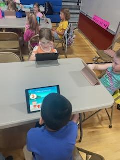 TMBElementary's tweet image. Fun at Camp Smores today!