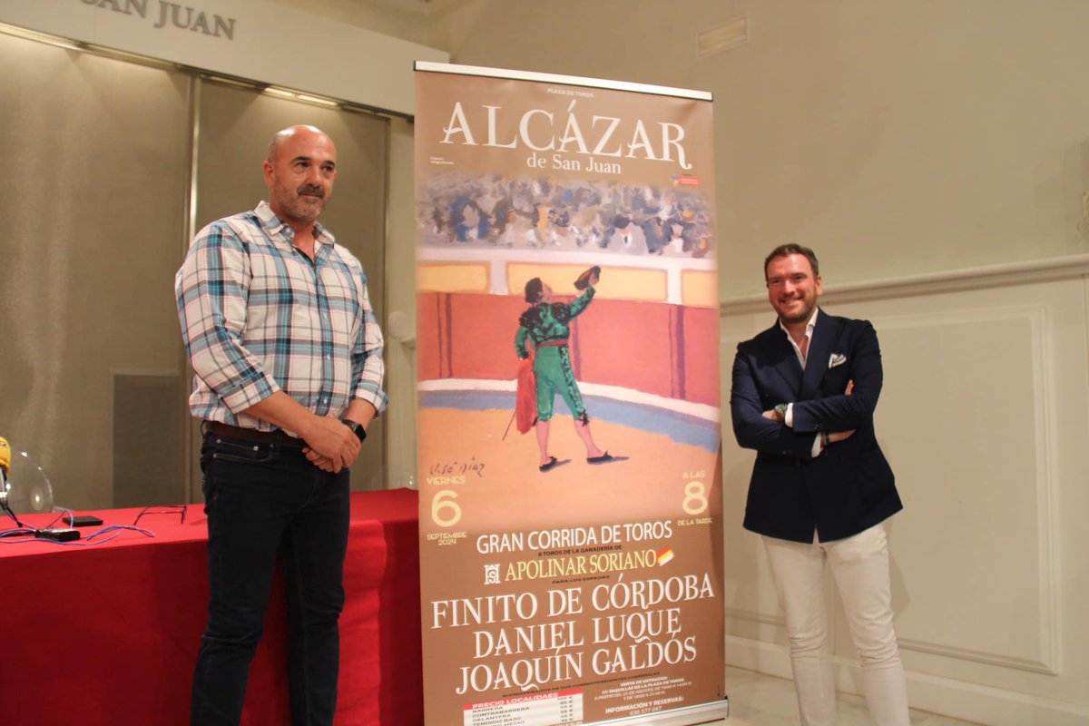📝 ACTUALIDAD

👉 Alcázar de San Juan presenta el cartel para su Feria y Fiestas
chicuelinasytafalleras.com/actualidad/alc… <a href="/PrensaJSFino/">Comunicación Finito de Córdoba</a> <a href="/huertas_melanie/">Mélanie Huertas</a>