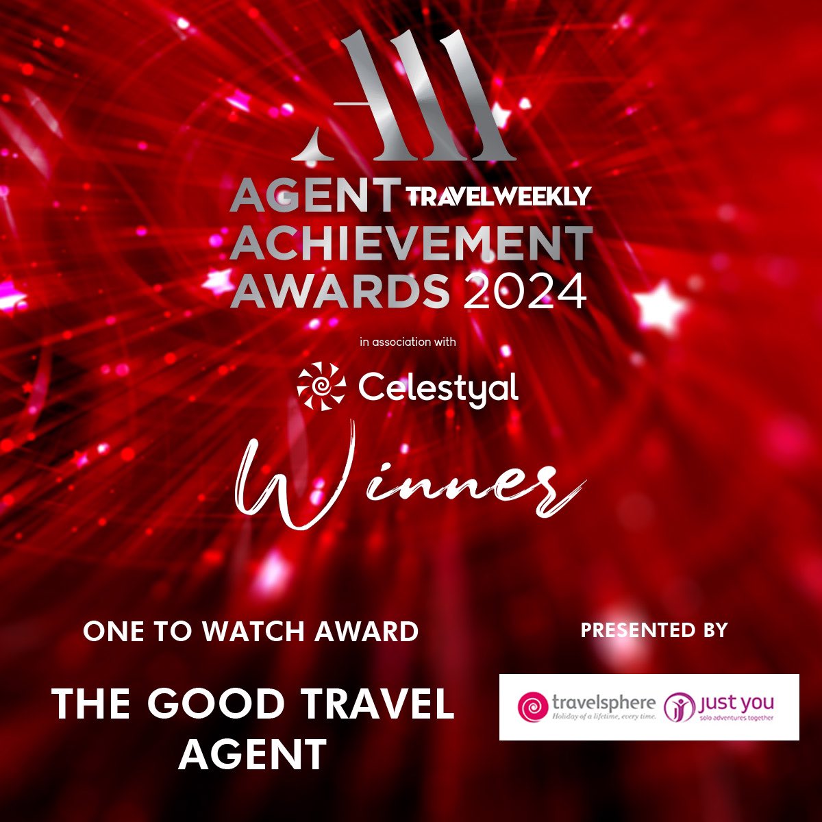 travelweekly's tweet photo. Congratulations to our winner of the One to Watch award, The Good Travel Agent #TWAAAs https://t.co/GZccsBspxi