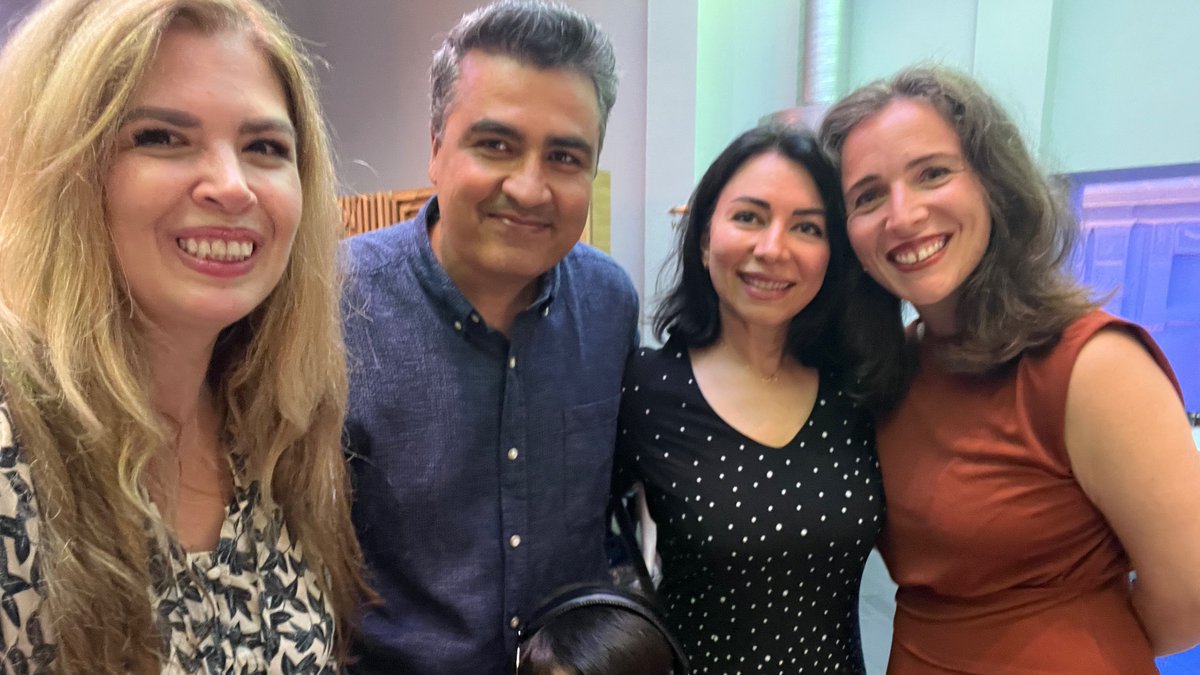 A few representatives of the Lancaster alumni association represented at #cadaad2024 (joined by one junior academic)