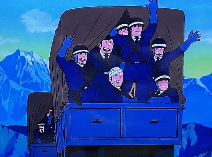 スカパーで『カリオストロの城』観た!もう何度目?(笑)①大塚先生(作監)の"姫&amp;2CV"(ツカミok!)②"とっつぁん"超カッケー(推し!)③"銭ブル"萌え〜(そこ?)④ICPO出向(?)銭形組(埼玉県警)、伯爵衛兵隊に真っ向勝負!(よーやった!)〆『炎のたからもの』で泣くわ〜 