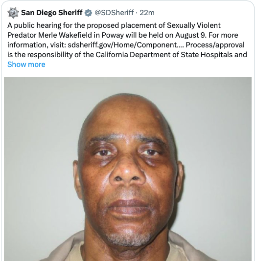 Join us tomorrow 10am - protest the plan to place a monster in Poway. Garden Road Park. Come early, bring friends, family, signs - stand with your Poway family to say NO - not here, not now, not ever! PLZ SHARE!!! R/T