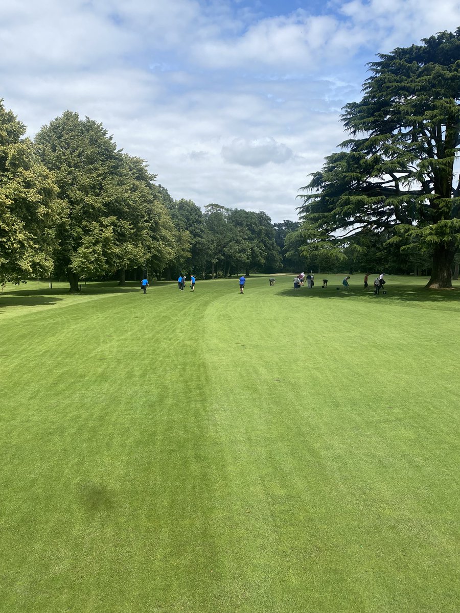 Springettliam's tweet image. Thanks to all the members who helped us today divotting the front 9 fairways @BraintreeGC superb effort by all 💪🏻