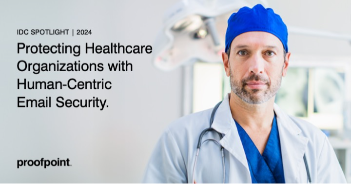 Threat actors are exploiting #GenAI to more successfully target and compromise #healthcare organizations.

This 2024 @Proofpoint <a href="/IDC/">IDC</a> Spotlight paper highlights the fundamental steps the healthcare industry must take to protect people and defend data. ow.ly/rH5i50SybtK